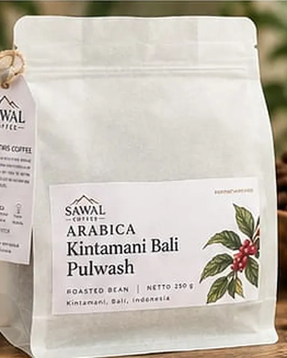 Sawal Coffee Arabica Kintamani Bali Pulwash — 250 g