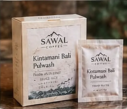 Sawal Coffee Kintamani Bali Arabica Pulwash Drip Bag — 5 × 10 g
